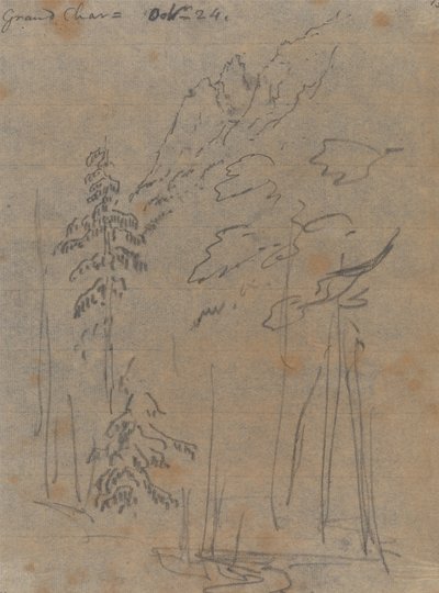 Grand Chartreuse, október 24 alkotó: John Robert Cozens